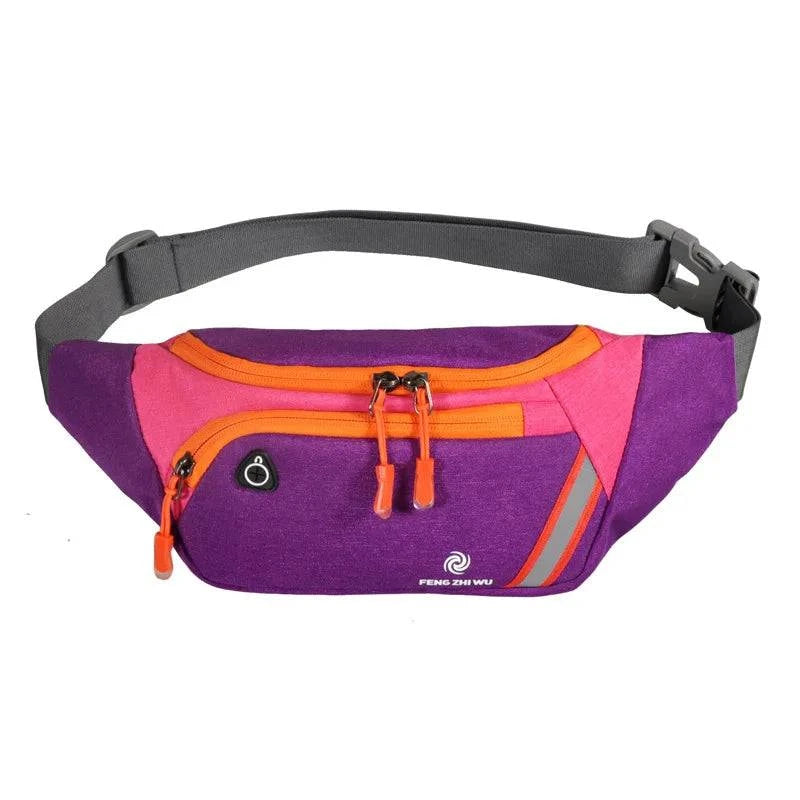 Premium Unisex Athletic Waist Bag - Versatile Sport Belt and Chest Pouch for Outdoor Activities, Travel, and Fitness - Home Fads 