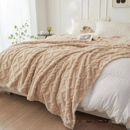 Premium Winter Sherpa Blanket: Soft Sofa Cover, Travel Wrap, Kids Bedspread - Luxurious Home Textile - Home Fads 