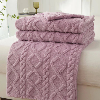Premium Winter Sherpa Blanket: Soft Sofa Cover, Travel Wrap, Kids Bedspread - Luxurious Home Textile - Home Fads 