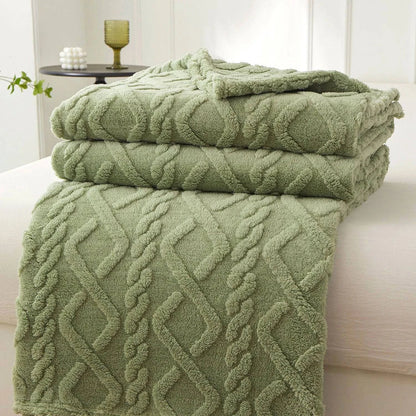 Premium Winter Sherpa Blanket: Soft Sofa Cover, Travel Wrap, Kids Bedspread - Luxurious Home Textile - Home Fads 