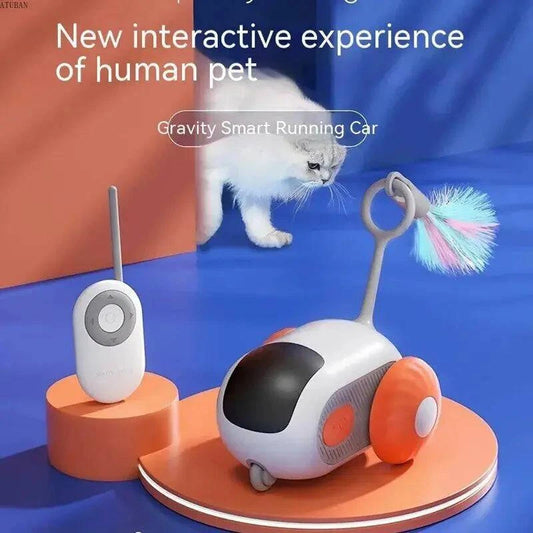 Premium Wireless Remote-Controlled Car Toy for Cats - Interactive Fun for Felines - Home Fads 