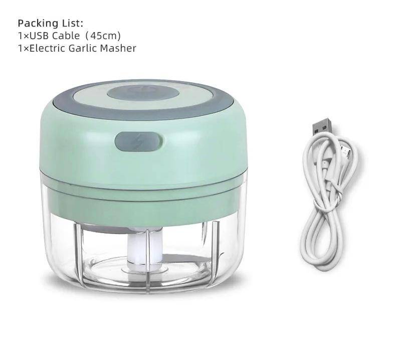 Professional Electric Mini Garlic Chopper & Food Processor - USB Rechargeable - Home Fads 