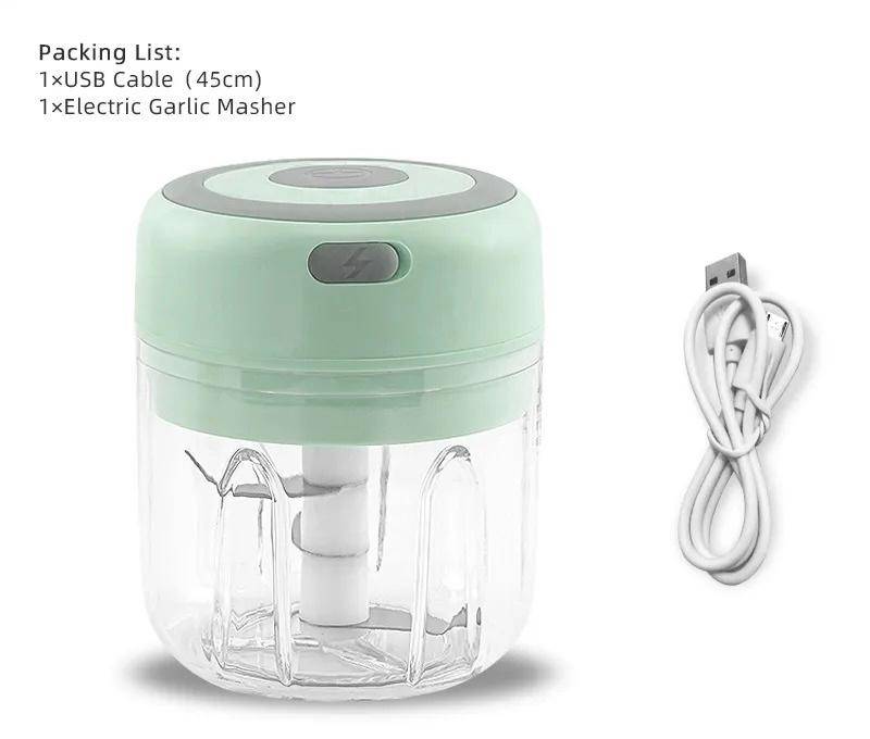 Professional Electric Mini Garlic Chopper & Food Processor - USB Rechargeable - Home Fads 