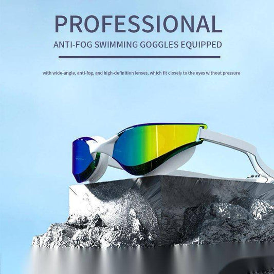Professional Unisex Anti-Fog Swim Goggles with HD Wide-Angle Lens - Home Fads 