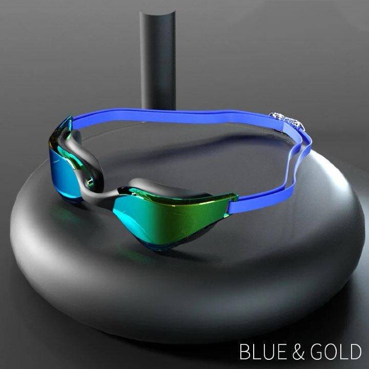 Professional Unisex Anti-Fog Swim Goggles with HD Wide-Angle Lens - Home Fads 