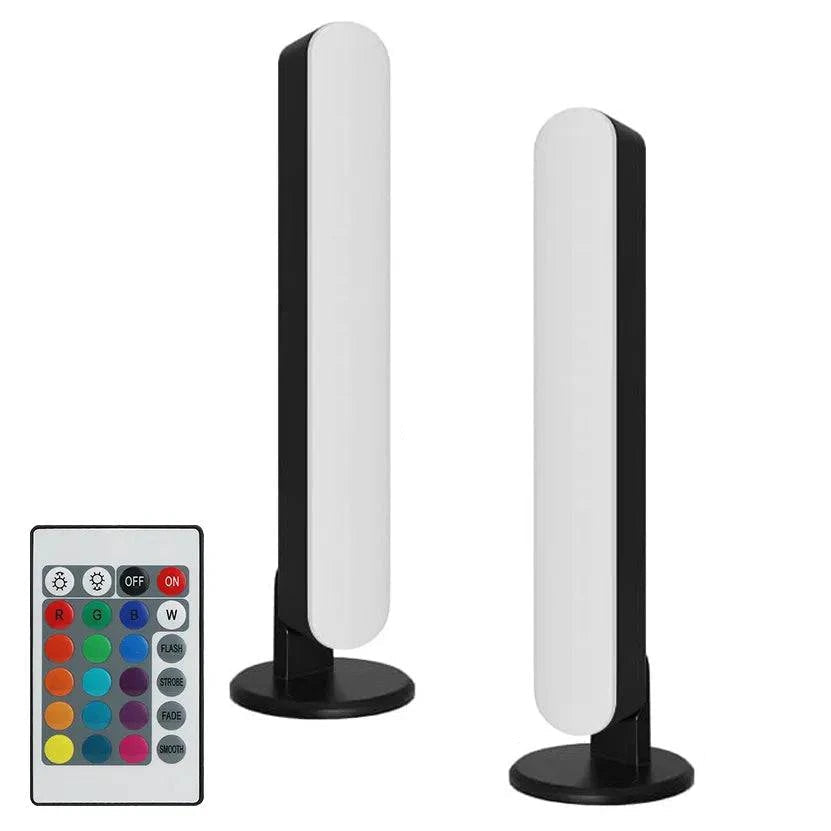 RGB LED Night Light Bars with Remote Control - Ideal for Gaming, TV, Bedroom Decoration, and Desktop Lighting - Home Fads 
