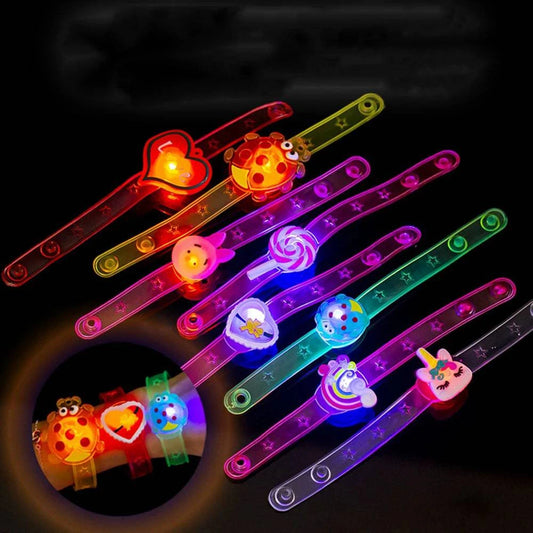 Radiant Glow LED Watches for Kids - Assorted Pack Sizes (12 or 24 Pieces) for Birthdays, Festivities, Gifts, and Party Favors - Home Fads 