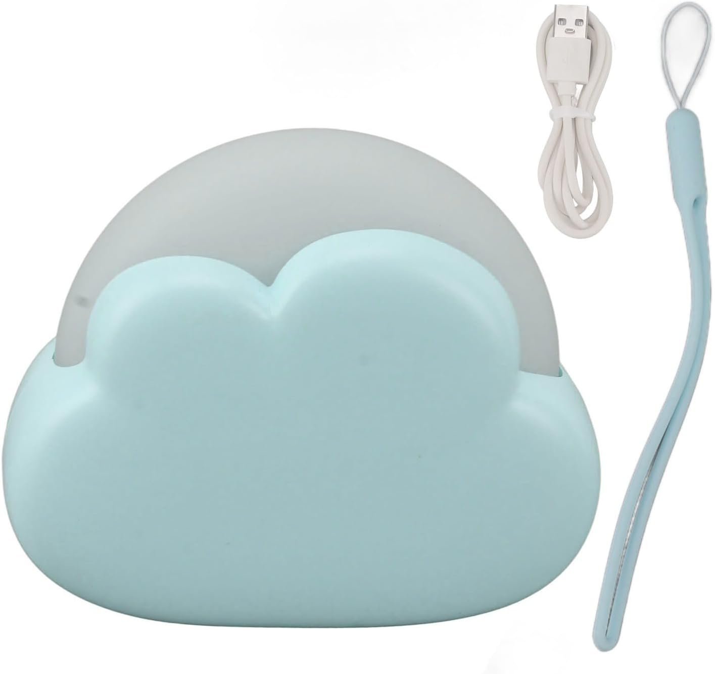 Rechargeable Cloud Night Light - Adorable LED Night Lamp for Bedroom and Children, USB Wireless - Home Fads 
