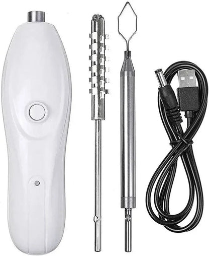 Rechargeable Electric Vegetable Corer (Manakra) and Fish Scale Scraper - Cordless Kitchen Tool - Home Fads 