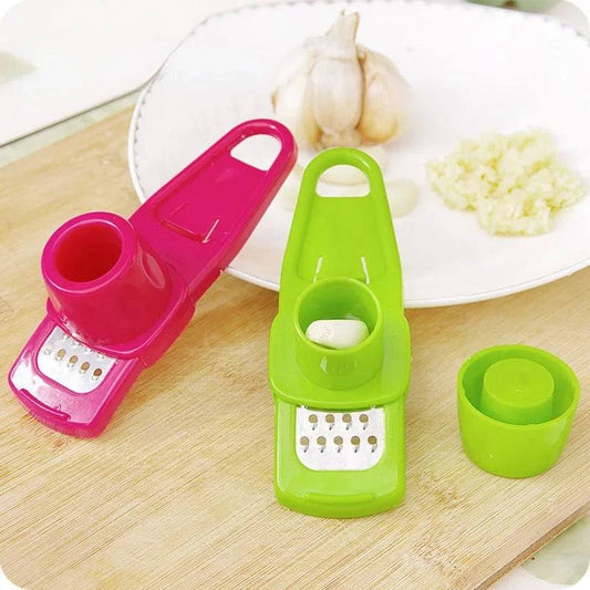 Manual Garlic Grinder - Kitchen Cooking Tool for Garlic and Ginger - Home Fads