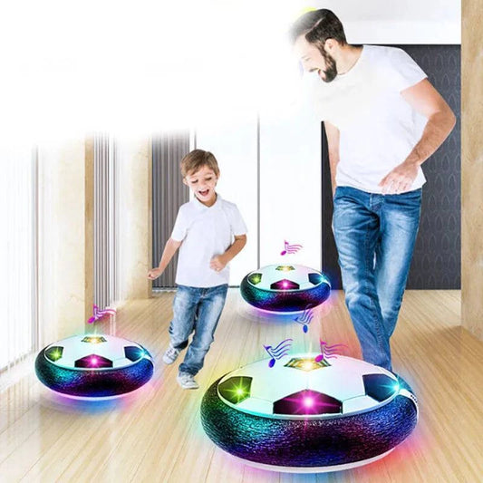 Hover Soccer Ball Toy for Kids - Electric Floating Football with LED Lights and Music for Indoor and Outdoor Play - Home Fads