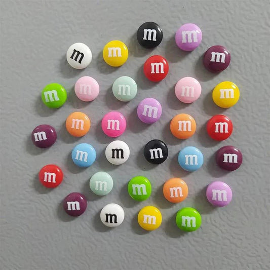 Colorful Candy Refrigerator and Whiteboard Magnets Set - 15 Pieces for Home Decor and Kitchen Organization - Home Fads