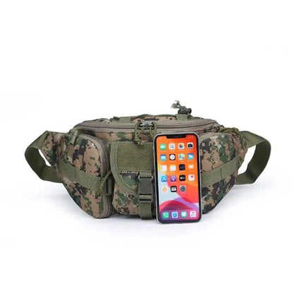 Premium Outdoor Waterproof Waist Bag - Camouflage Gear Pack for Men's Hunting, Hiking, and Climbing - Home Fads