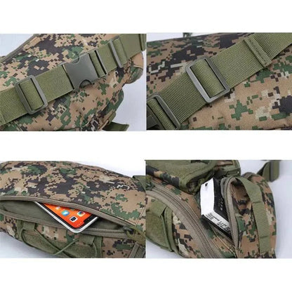 Premium Outdoor Waterproof Waist Bag - Camouflage Gear Pack for Men's Hunting, Hiking, and Climbing - Home Fads