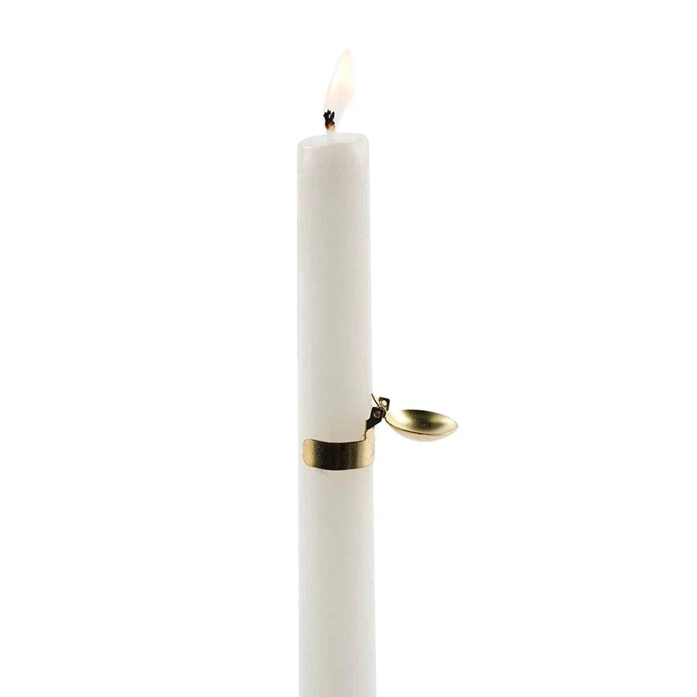 Elegant Automatic Candle Snuffer - Metal Wick Flame Extinguisher for Home and Outdoor Use (Gold/Silver) - Home Fads