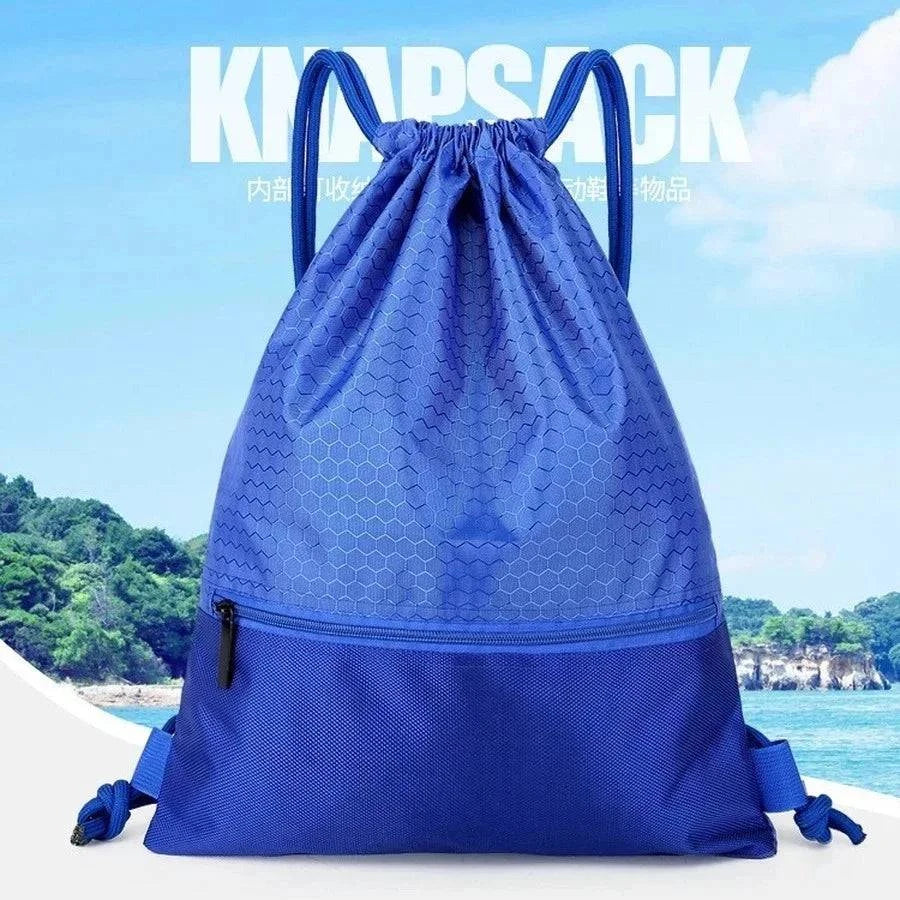 Premium Outdoor Sports Drawstring Backpack - Unisex Athletics Bag for Active Lifestyles - Home Fads