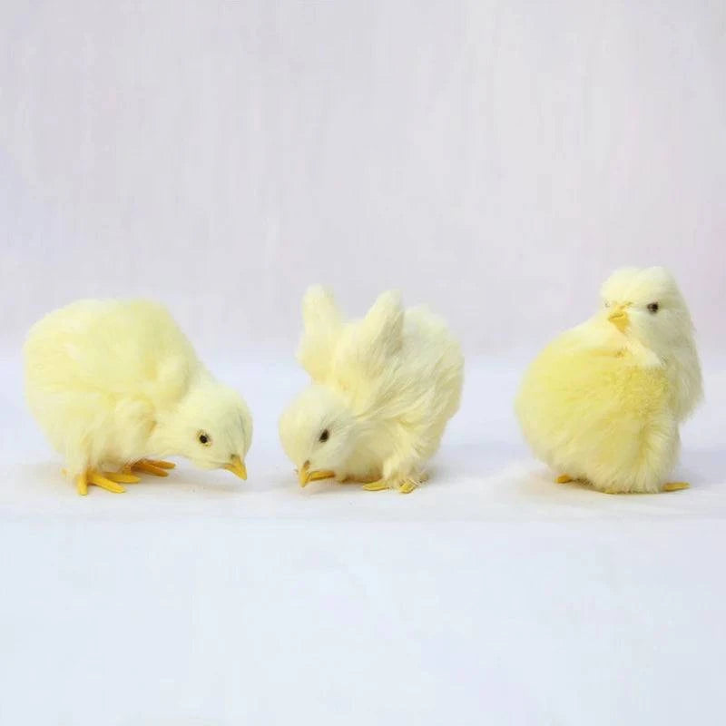 Easter Decor Chick Plush Toy - Miniature Ornament for Kids' Easter Gifts and Home Decor - Home Fads