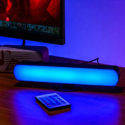 RGB LED Night Light Bars with Remote Control - Ideal for Gaming, TV, Bedroom Decoration, and Desktop Lighting - Home Fads