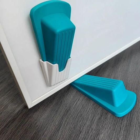 Silicone Door Stopper – Wall Protector with Strong Suction and Noise-Reducing Anti-Collision Buffer – Self-Adhesive Storage or Hook-Hanging Design - Home Fads 