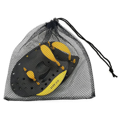 Silicone Swim Training Hand Paddles – Adjustable Resistance Paddles for Improved Swimming Technique and Strength – 3 Sizes for Kids and Adults - Home Fads 