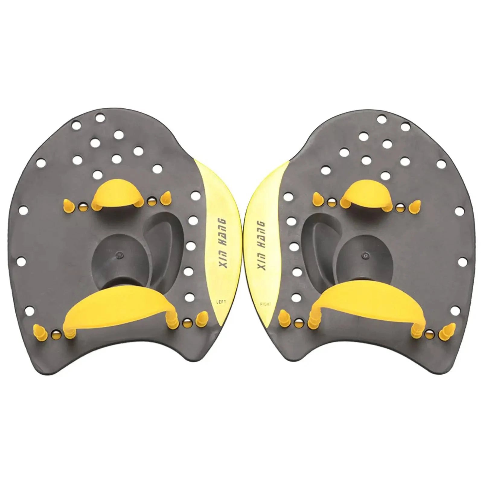 Silicone Swim Training Hand Paddles – Adjustable Resistance Paddles for Improved Swimming Technique and Strength – 3 Sizes for Kids and Adults - Home Fads 