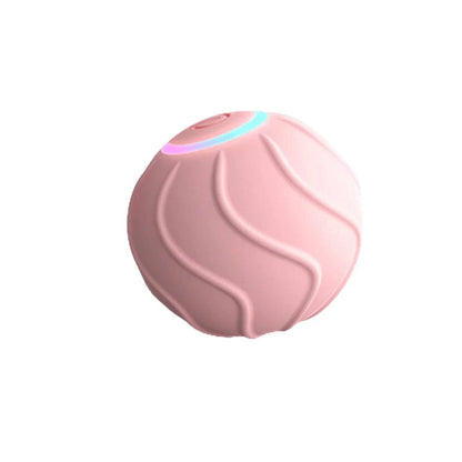 Smart Interactive Cat Toy: Automatic Bouncing Ball for Self Play with LED Lights and Sound Sensor - Rolling or Jumping Variants - Home Fads 