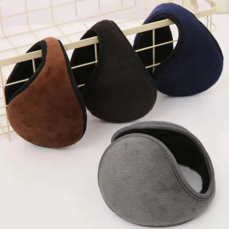 Soft Windproof Cashmere Earmuffs - Winter Ear Warmers for Men and Women - Home Fads 