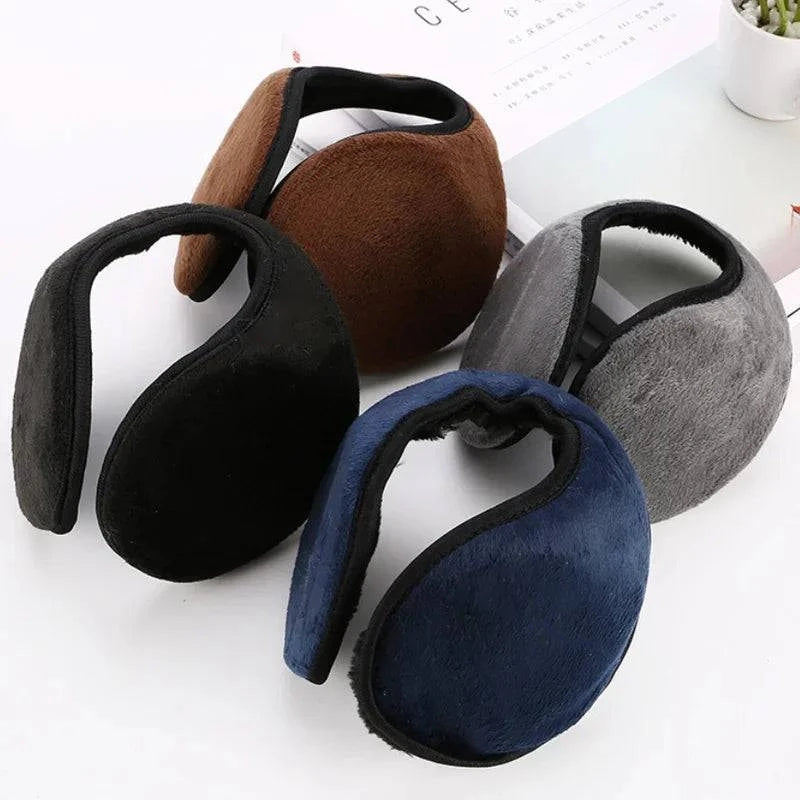 Soft Windproof Cashmere Earmuffs - Winter Ear Warmers for Men and Women - Home Fads 