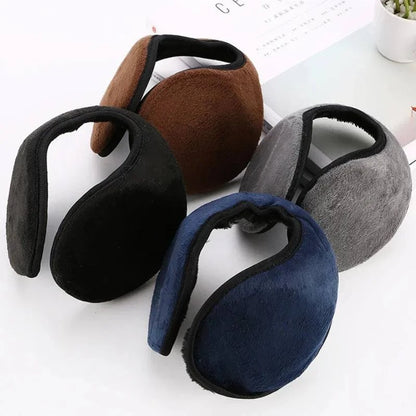 Soft Windproof Cashmere Earmuffs - Winter Ear Warmers for Men and Women - Home Fads 