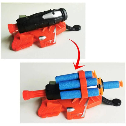 Spiderman Figure Toy & Cosplay Glove Launcher Set for Kids - Hero Wrist Launcher, Plastic Model - Home Fads 