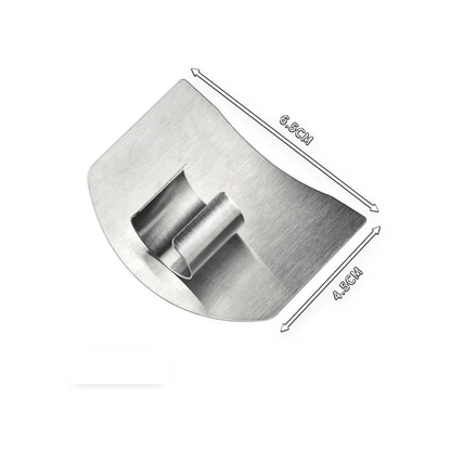 Stainless Steel Finger Guard - Anti-cut Finger Protector for Safe Vegetable Cutting - Kitchen Tool - Home Fads 