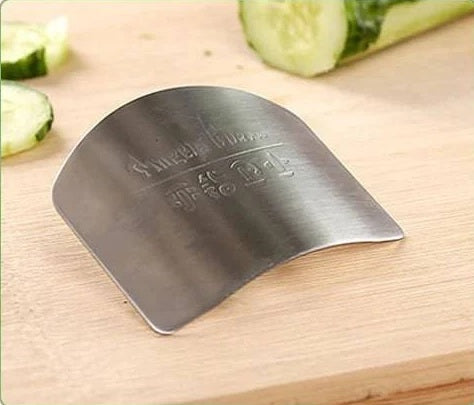 Stainless Steel Finger Guard - Anti-cut Finger Protector for Safe Vegetable Cutting - Kitchen Tool - Home Fads 