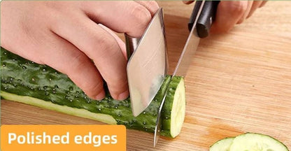 Stainless Steel Finger Guard - Anti-cut Finger Protector for Safe Vegetable Cutting - Kitchen Tool - Home Fads 