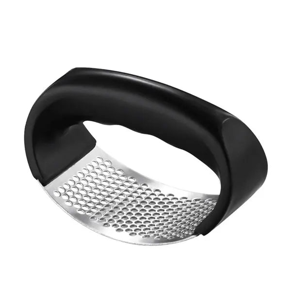 Stainless Steel Garlic Press – Manual Rocker Crusher for Garlic & Ginger – Ergonomic, Easy-to-Clean Kitchen Tool - Home Fads 