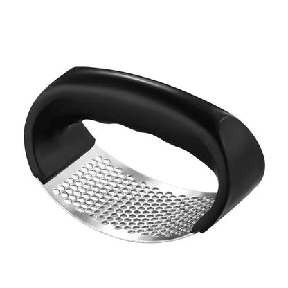 Stainless Steel Garlic Press – Manual Rocker Crusher for Garlic & Ginger – Ergonomic, Easy-to-Clean Kitchen Tool - Home Fads 