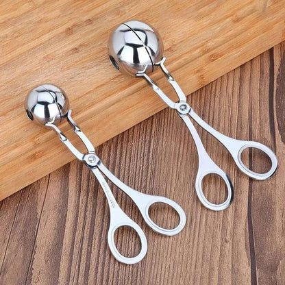 Stainless Steel Meatball Maker Clip – Multi-Purpose Kitchen Tool - Home Fads 