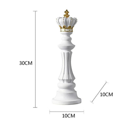 Strategic Elegance: Chess Resin Sculptures for Stylish Home Accents - Home Fads 