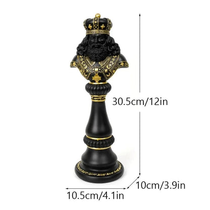 Strategic Elegance: Chess Resin Sculptures for Stylish Home Accents - Home Fads 