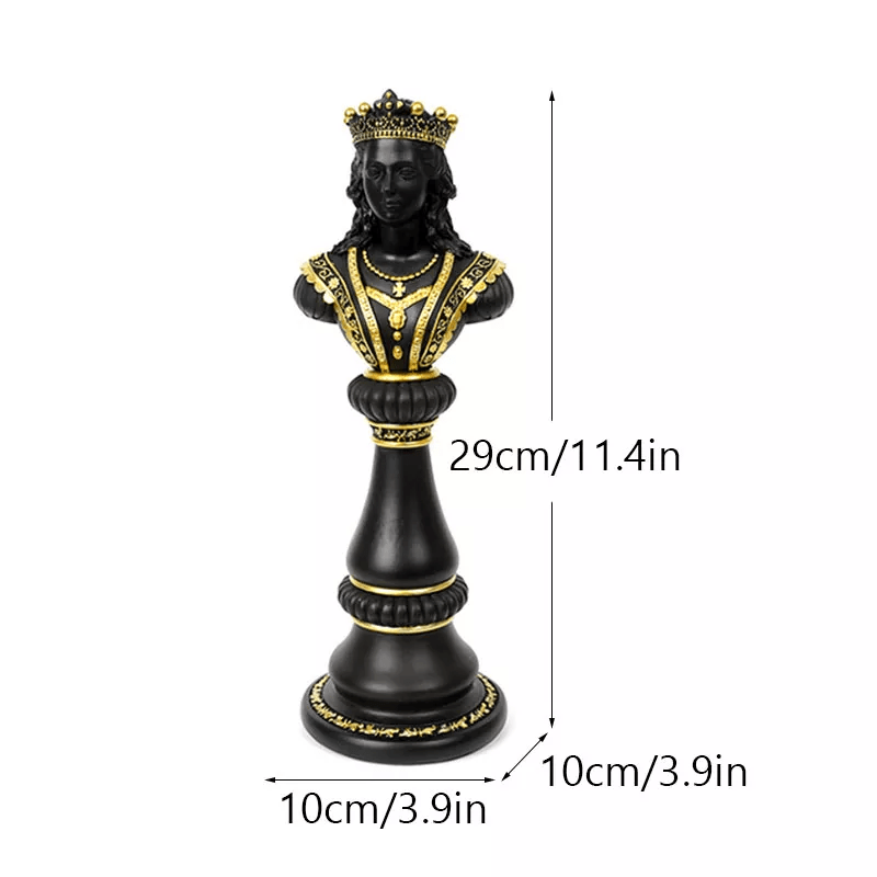 Strategic Elegance: Chess Resin Sculptures for Stylish Home Accents - Home Fads 
