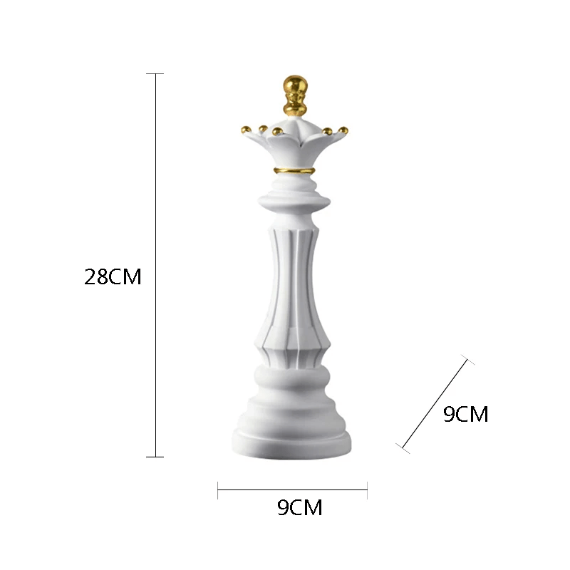 Strategic Elegance: Chess Resin Sculptures for Stylish Home Accents - Home Fads 