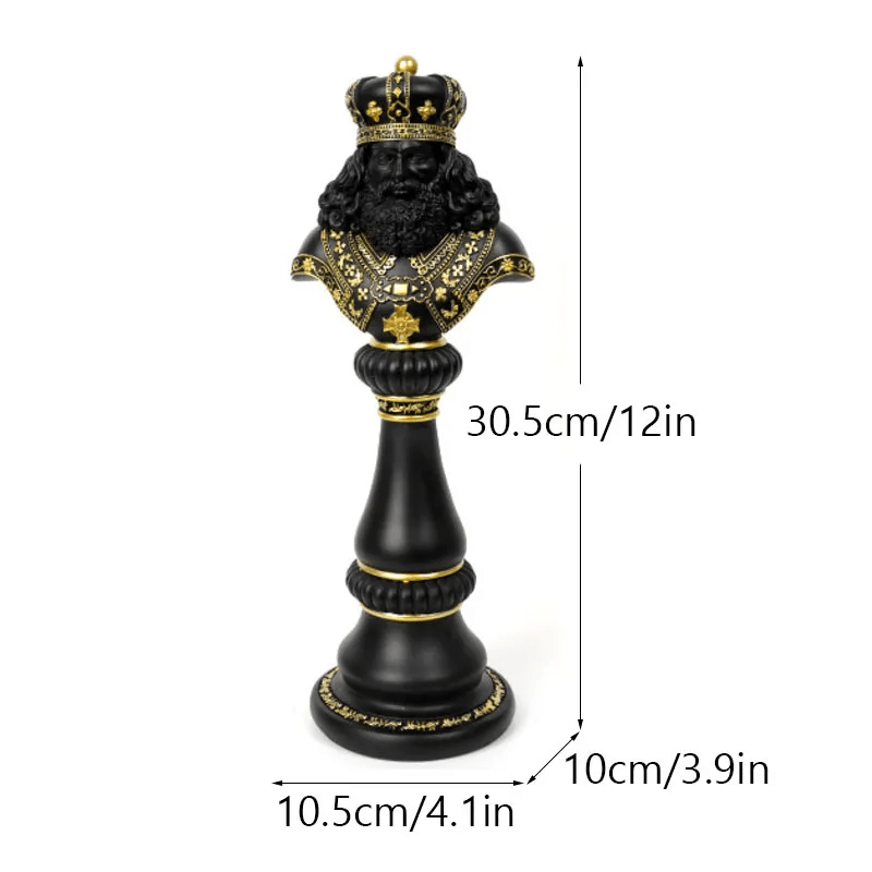 Strategic Elegance: Chess Resin Sculptures for Stylish Home Accents - Home Fads 