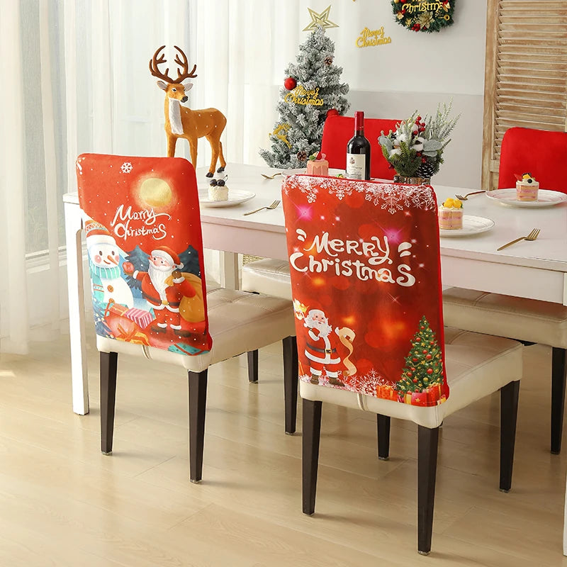 Stretchable Chair Covers – Washable Slipcovers for Festive Season and Event Seating Decor - Home Fads 