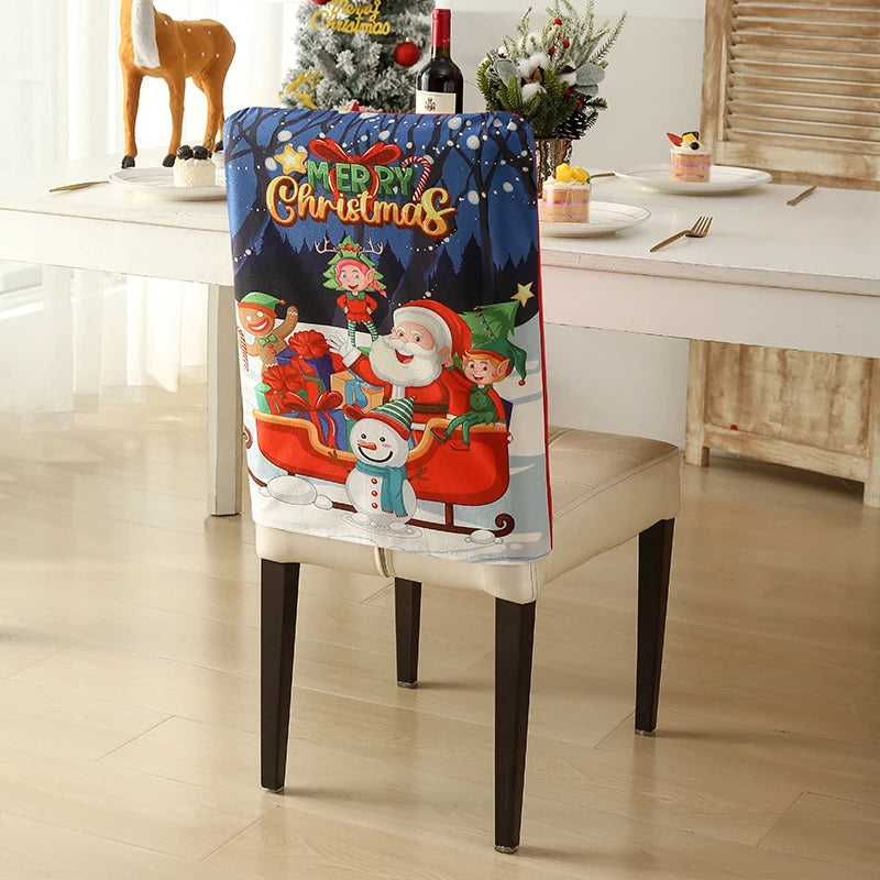 Stretchable Chair Covers – Washable Slipcovers for Festive Season and Event Seating Decor - Home Fads 
