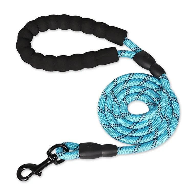 Stylish and Safe Dog Leashes with Soft Handle - Reinforced, quick release, and reflective Nylon Leash for Small, Medium, and Large Dogs - Home Fads 