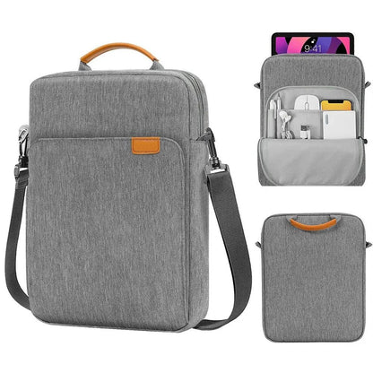 Premium Tablet Shoulder Bag for Various iPad and Tablet Models - Waterproof Case with Multiple Storage Compartments for Men and Women - Home Fads 