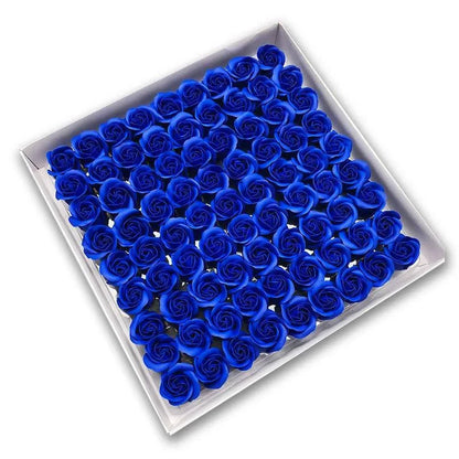 Timeless Elegance: 81-Piece Artificial Rose Flower Heads for Wedding, Engagement, and Anniversary Bouquets - Perfect Valentine's Day Gift - Home Fads 