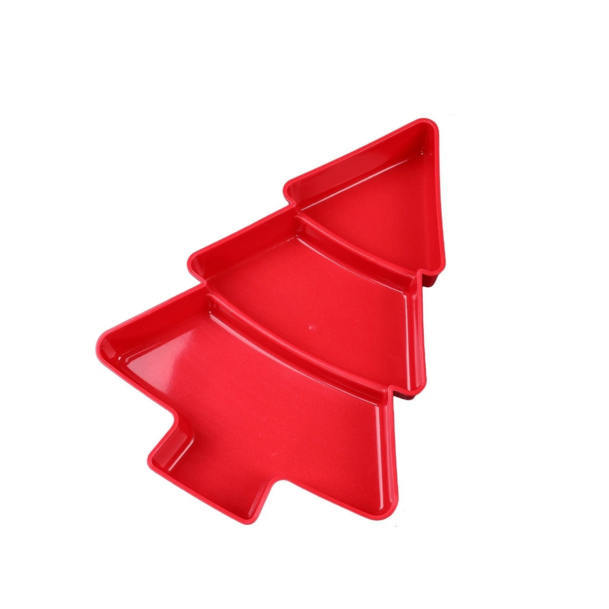 Tree-Shaped Fruit and Snacks Plate – Decorative Serving Dish for Festive Gatherings - Home Fads 