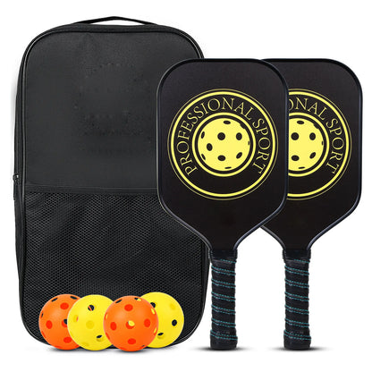 USAPA Approved Pickleball Paddles Set with Honeycomb Core - Includes 4 Balls, Portable Racquet Cover, and Carrying Bag - Indoor/Outdoor Gift Kit - Home Fads 
