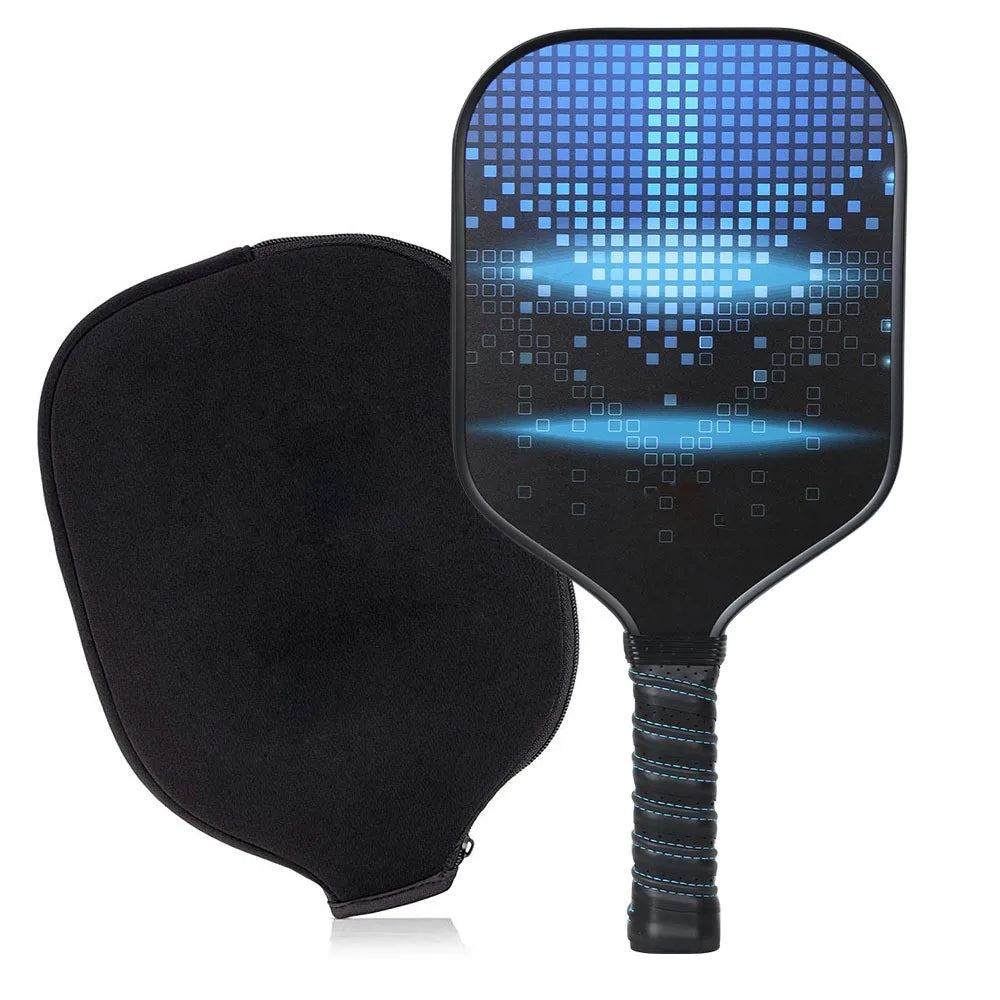 USAPA Approved Pickleball Paddles Set with Honeycomb Core - Includes 4 Balls, Portable Racquet Cover, and Carrying Bag - Indoor/Outdoor Gift Kit - Home Fads 