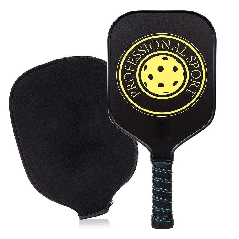 USAPA Approved Pickleball Paddles Set with Honeycomb Core - Includes 4 Balls, Portable Racquet Cover, and Carrying Bag - Indoor/Outdoor Gift Kit - Home Fads 